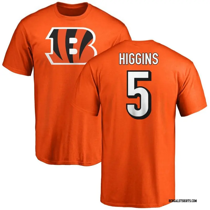 Keandre Jones Cincinnati Bengals Men's Black Name & Number Logo T-Shirt 